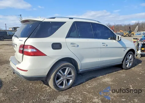 2012 Mercedes-Benz Ml 350 4Matic z USA, uszkodzony, nr VIN 4JGDA5HB6CA008650